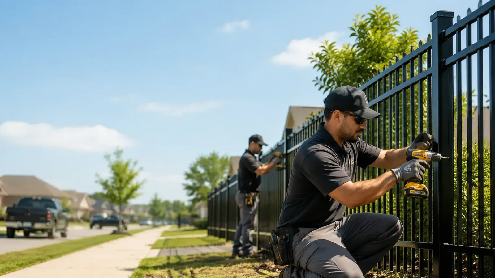 Metal Fence Installation in Sweetwater, TX